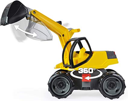 Powerful Giants Ride-On Excavator Manually Operated Digging Scoop From Lena By KsmToys