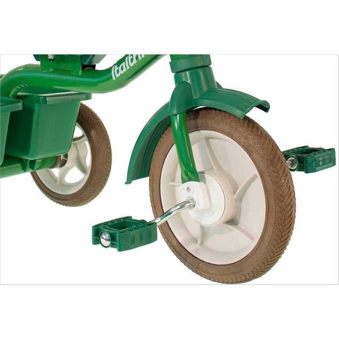 Classic 10" Supertouring Primavera Tricycle in Green by Italtrike