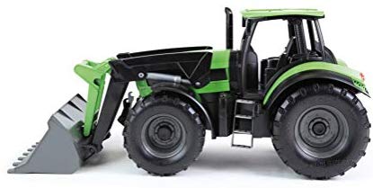 Lena Tractor Deutz-Fahr Agrotron 7250 Ttv Farm Toy, Realistic Scoop Lifts and Moves Like Its Real-World Counterpart By Lena From KsmToys