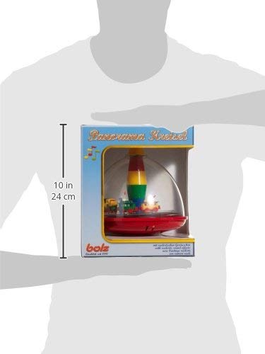 Classic Train Spinning Top Toy from KsmToys by Bolz. Real Action and Sounds when the top spins. Durable 9.5" x 7.5" x 7.5" Ages 18 m+