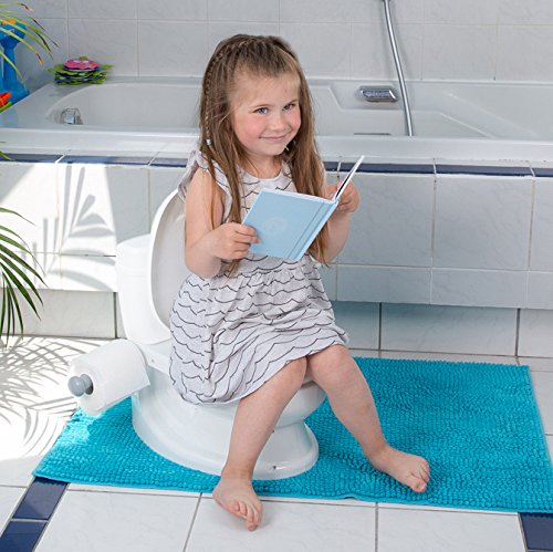 ToyLet Toilet Training Potty with a toilet seat cover wipes storage & paper roll holder PINK