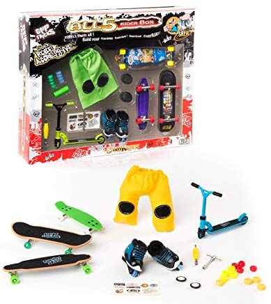 5 Rider Box Pro Mini Skate and Scooter Set by Grip & Tricks