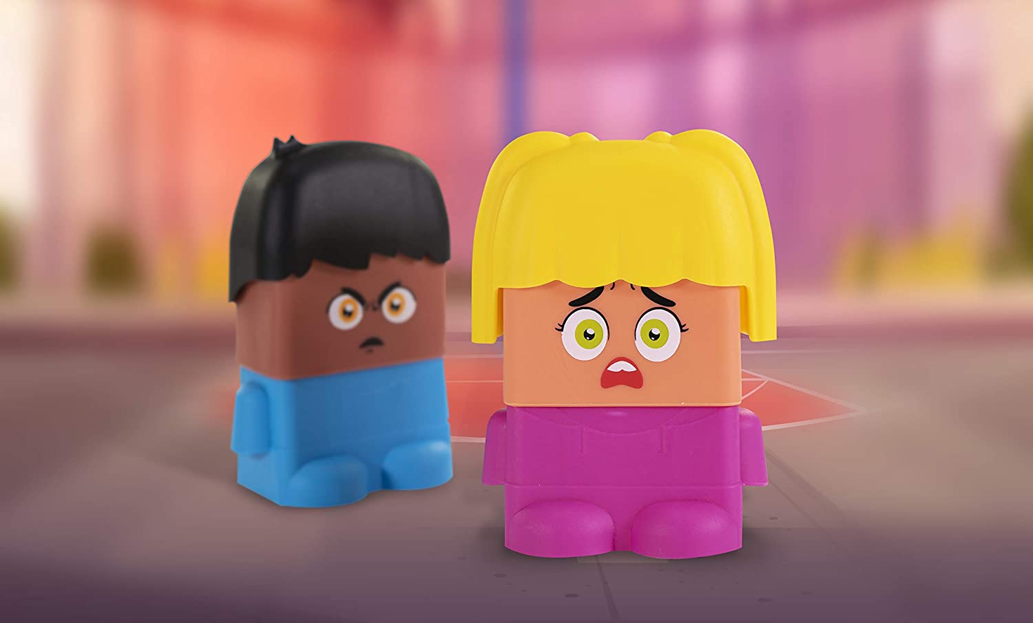 Miniland Emotiblocks Social Awareness Emotional Intelligence Therapy Game Diversity Play Facial Cues How to Express Feelings Asperger’s Toy