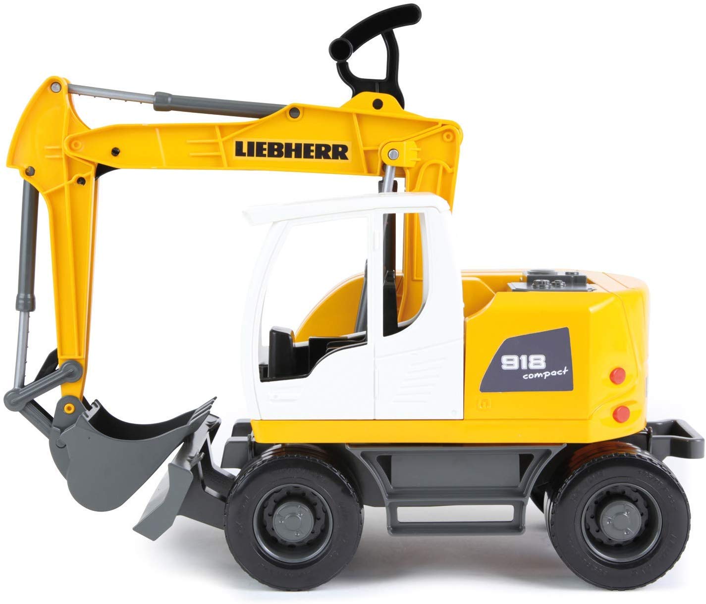 Liebherr A918 Litronic Excavator for 3-Year-Old Boys and Girls Realistic 1:15 Scale Model By Lena From KsmToys