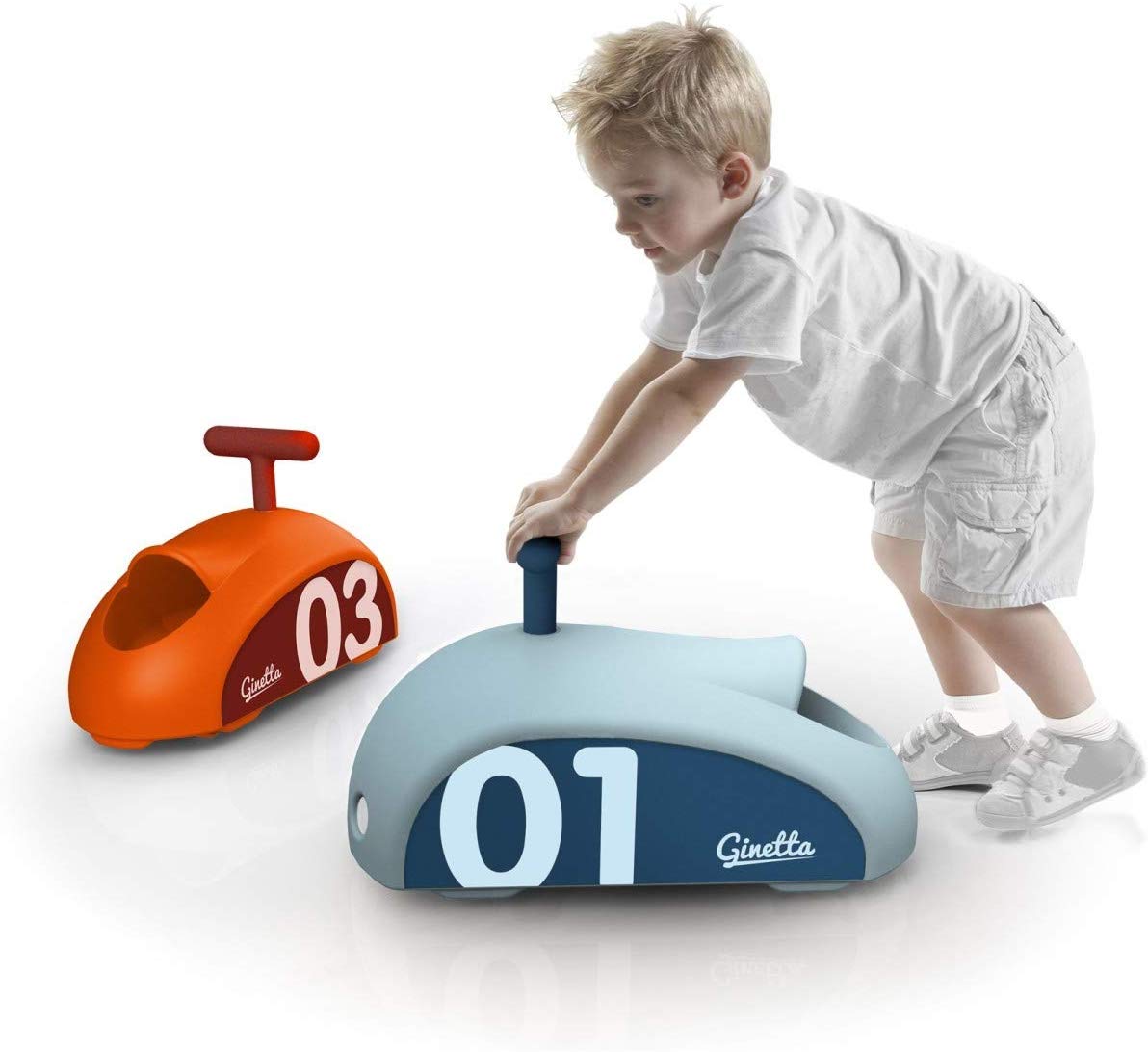 Ginetta Ride-On Scooter Foot to Floor in Red by Italtrike