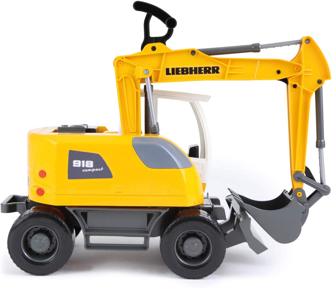 Liebherr A918 Litronic Excavator for 3-Year-Old Boys and Girls Realistic 1:15 Scale Model By Lena From KsmToys