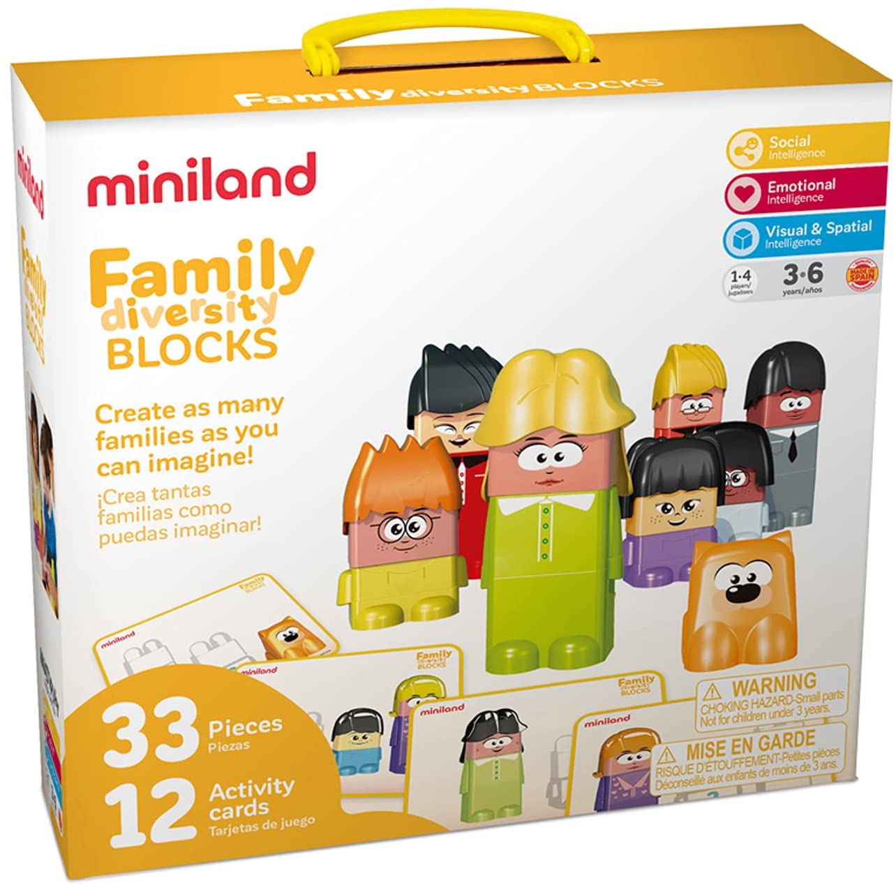 MINILAND EDUCATIONAL FAMILY DIVERSITY BLOCKS
