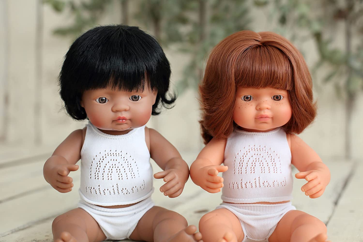 Soft Body Black Hair Baby Doll Girl Hispanic Anatomically Correct Fully Articulated Posable in Size of 15"