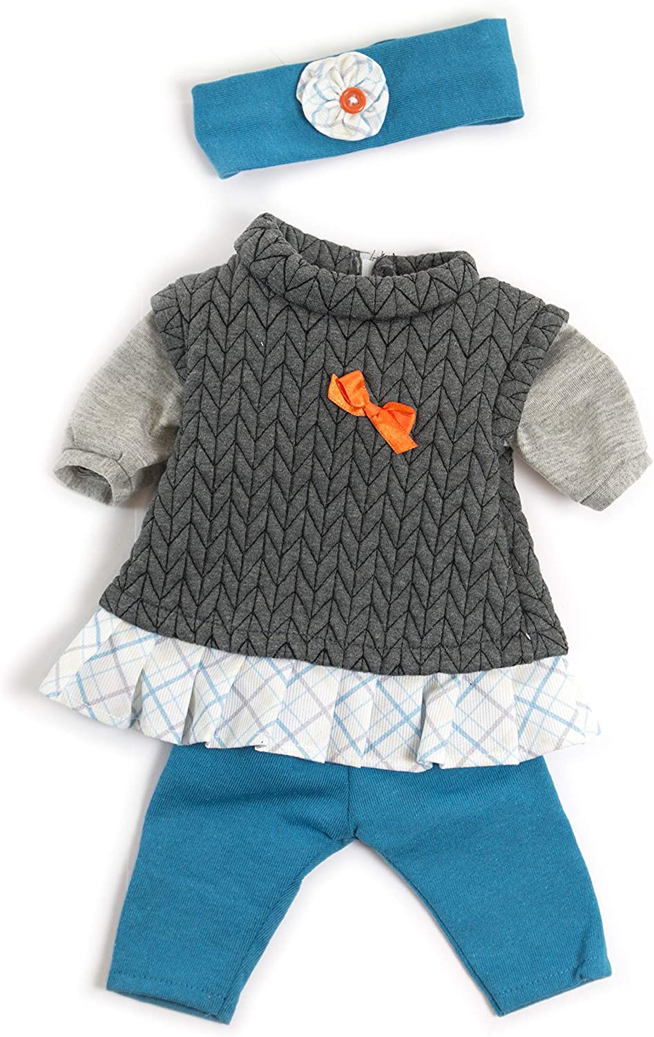 MINILAND EDUCATIONAL DOLL CLOTHES GRL FALL/SPRING OUTFIT 31560