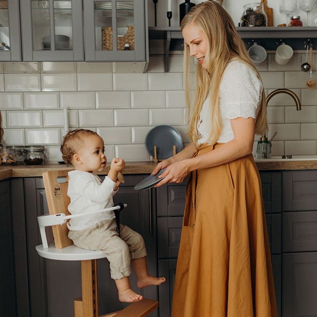 Froc Euro Design High Chair Seat For Baby, Toddlers Or Kids  - WHITE