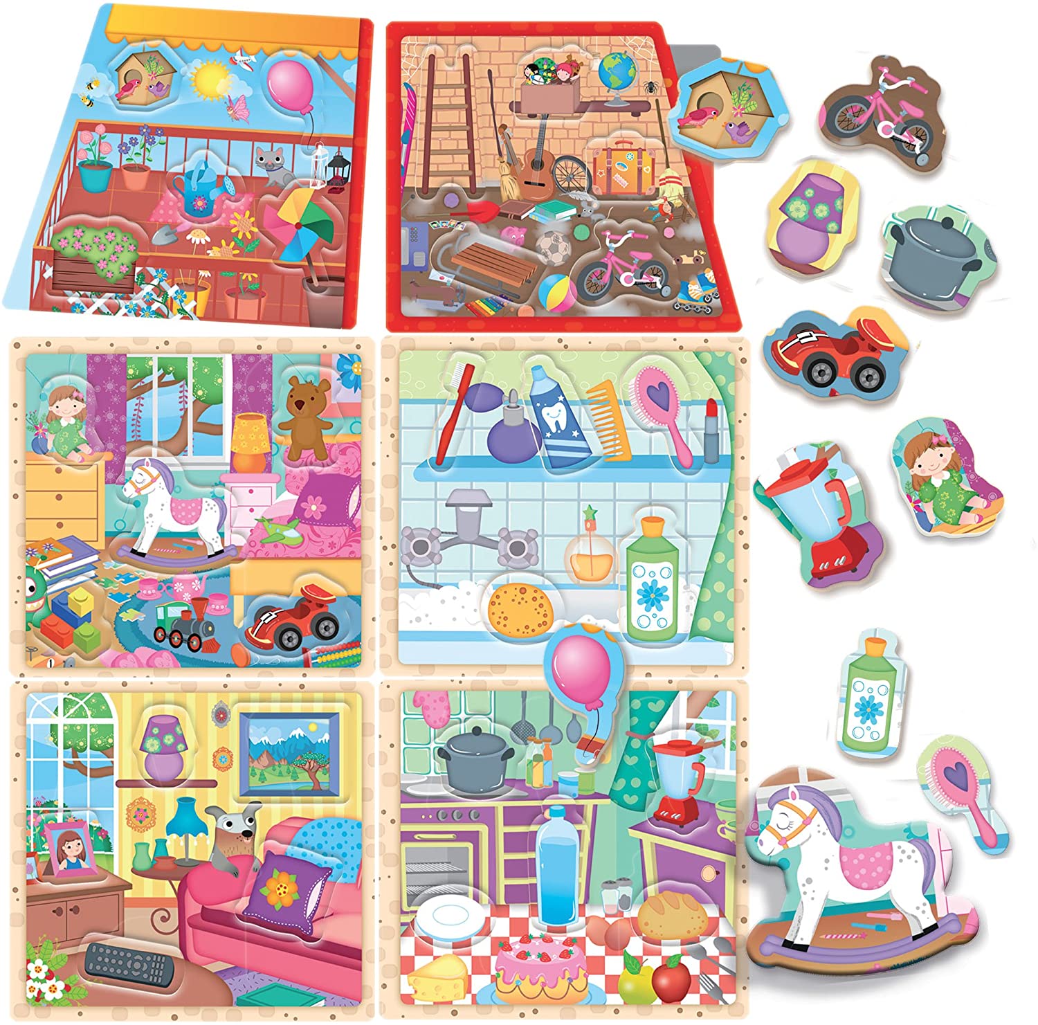My Little House Learn to Tidy Up and House Chores Using this Ingenious Game designed with Montessori concept for Ksmtoys by Headu