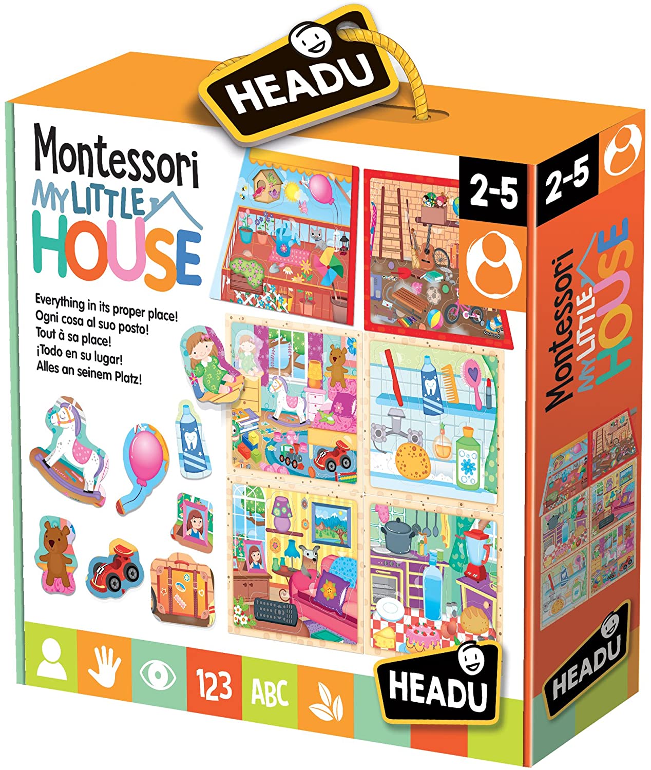 My Little House Learn to Tidy Up and House Chores Using this Ingenious Game designed with Montessori concept for Ksmtoys by Headu