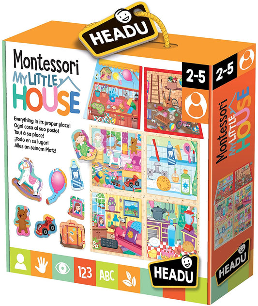 My Little House Learn to Tidy Up and House Chores Using this Ingenious Game designed with Montessori concept for Ksmtoys by Headu