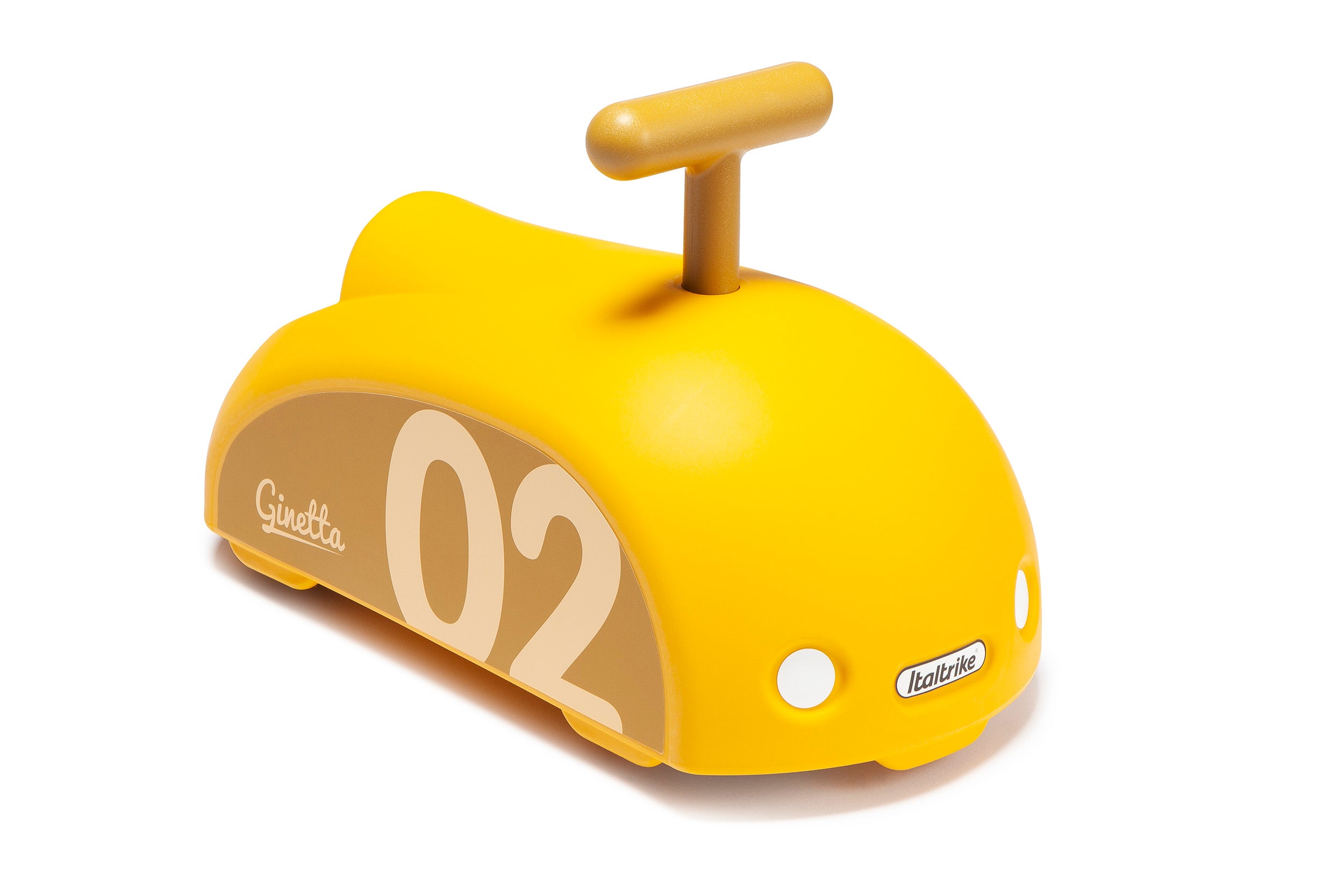 Ginetta Ride-On Scooter Foot to Floor in Yellow by Italtrike