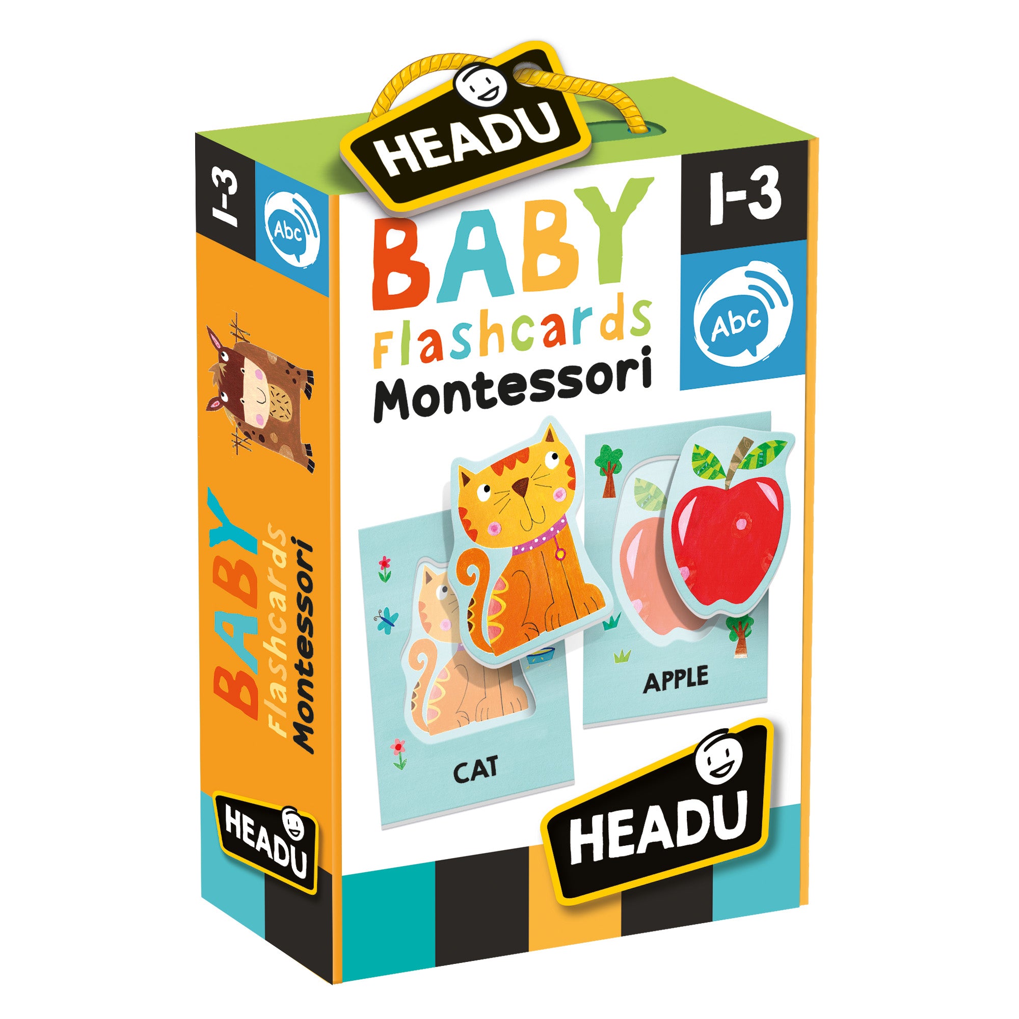 Educational Flash Cards for Young Children Based on Montessori School Learning Method for Ksmtoys by Headu