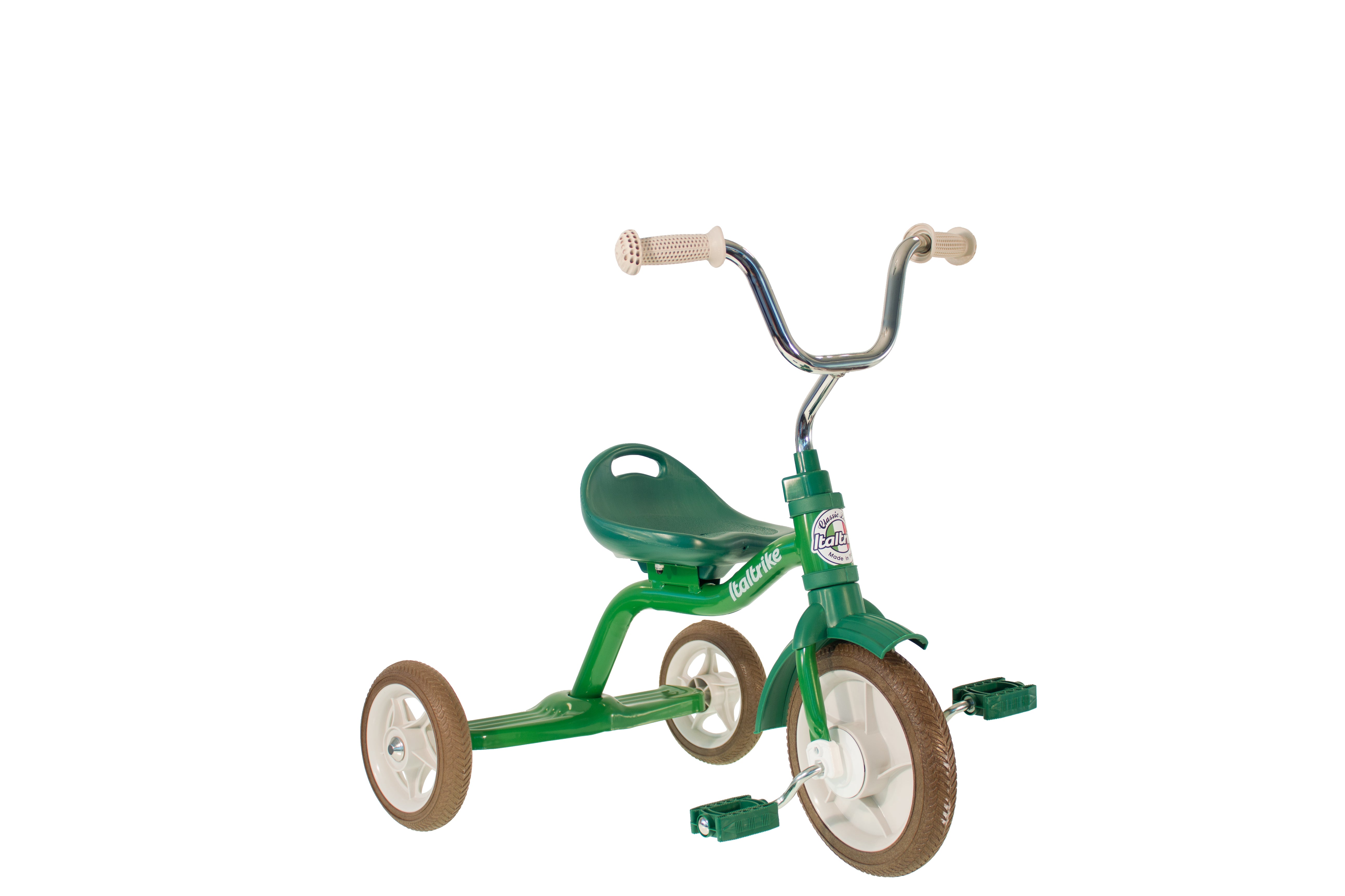 Classic 10" Supertouring Primavera Tricycle in Green by Italtrike