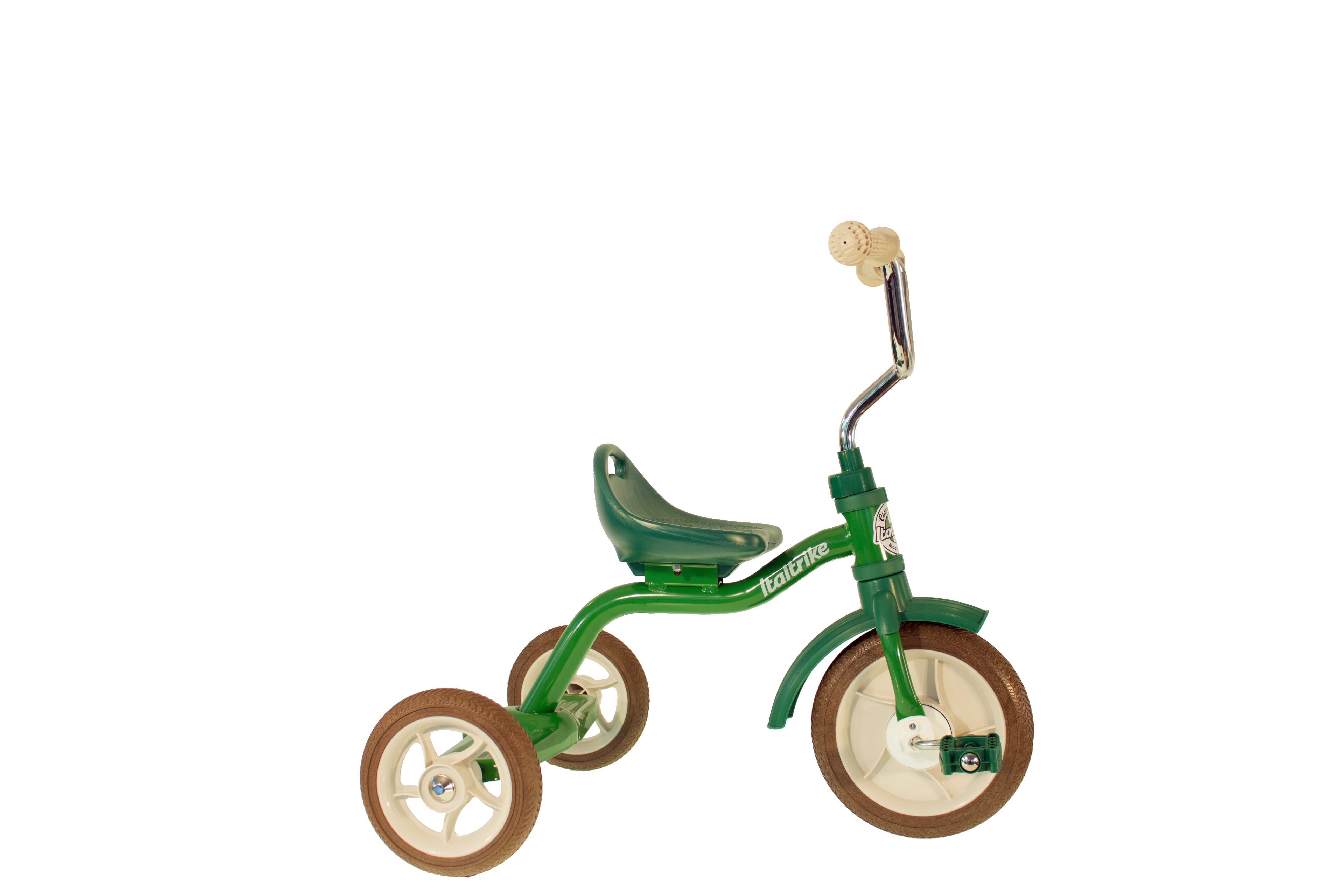 Classic 10" Supertouring Primavera Tricycle in Green by Italtrike
