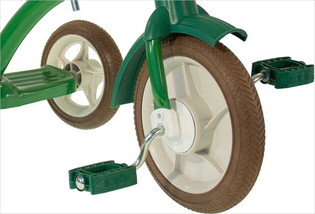 Classic 10" Super Lucy Primavera Tricycle, Green by Italtrike
