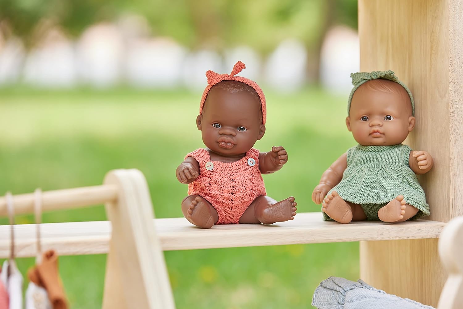 KsmToys Miniland 8.25″ 20cm Soft Body Asian Baby Boy Doll with Organic Cotton Clothes BPA-Free Vinyl Anatomically Correct Fully Articulated and Posabe