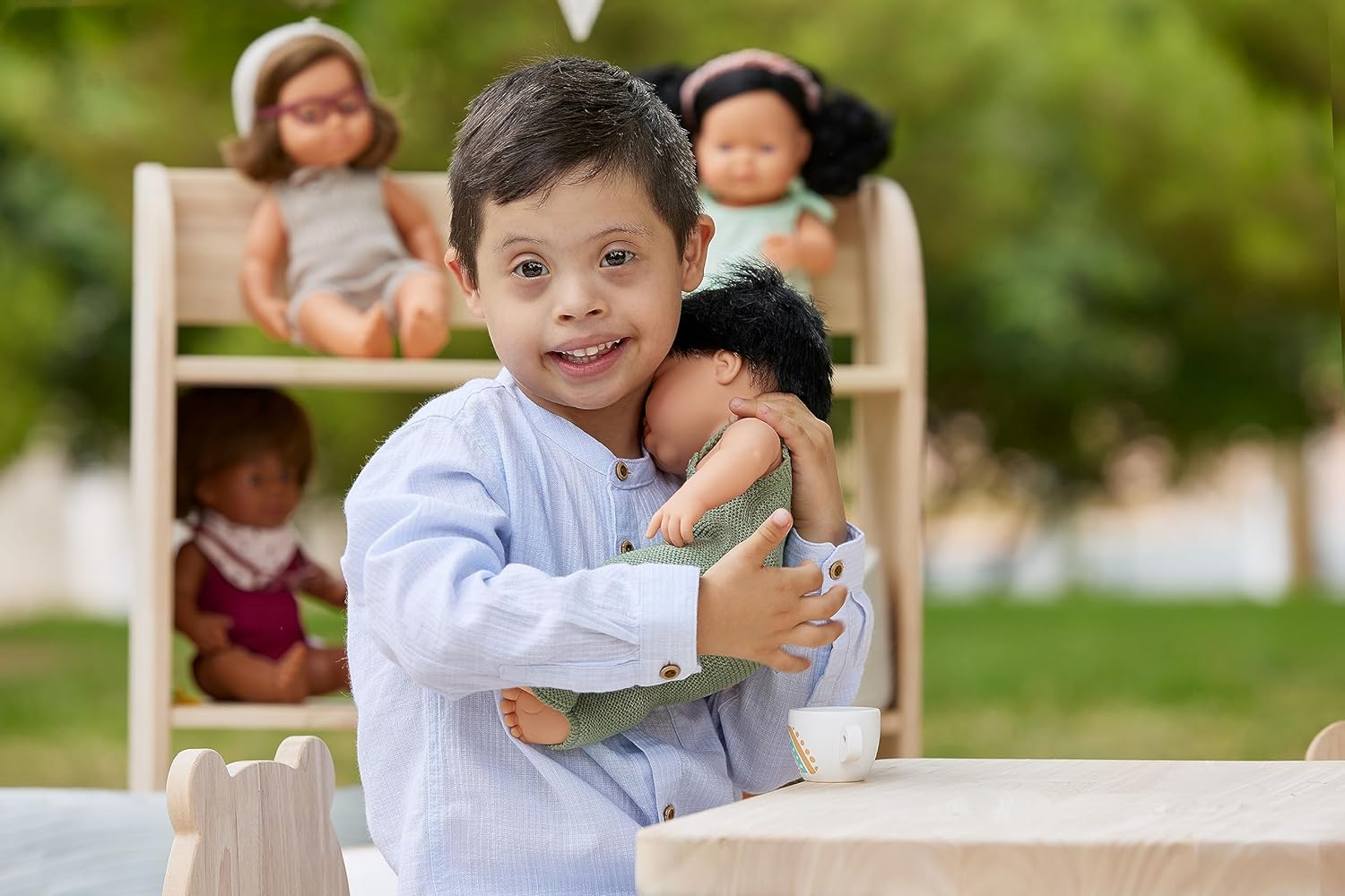 KsmToys Miniland 13″ 33cm Soft Body Asian Doll with Organic Cotton Clothes BPA-Free Vinyl Head arms and Legs with Realistic Features and Details