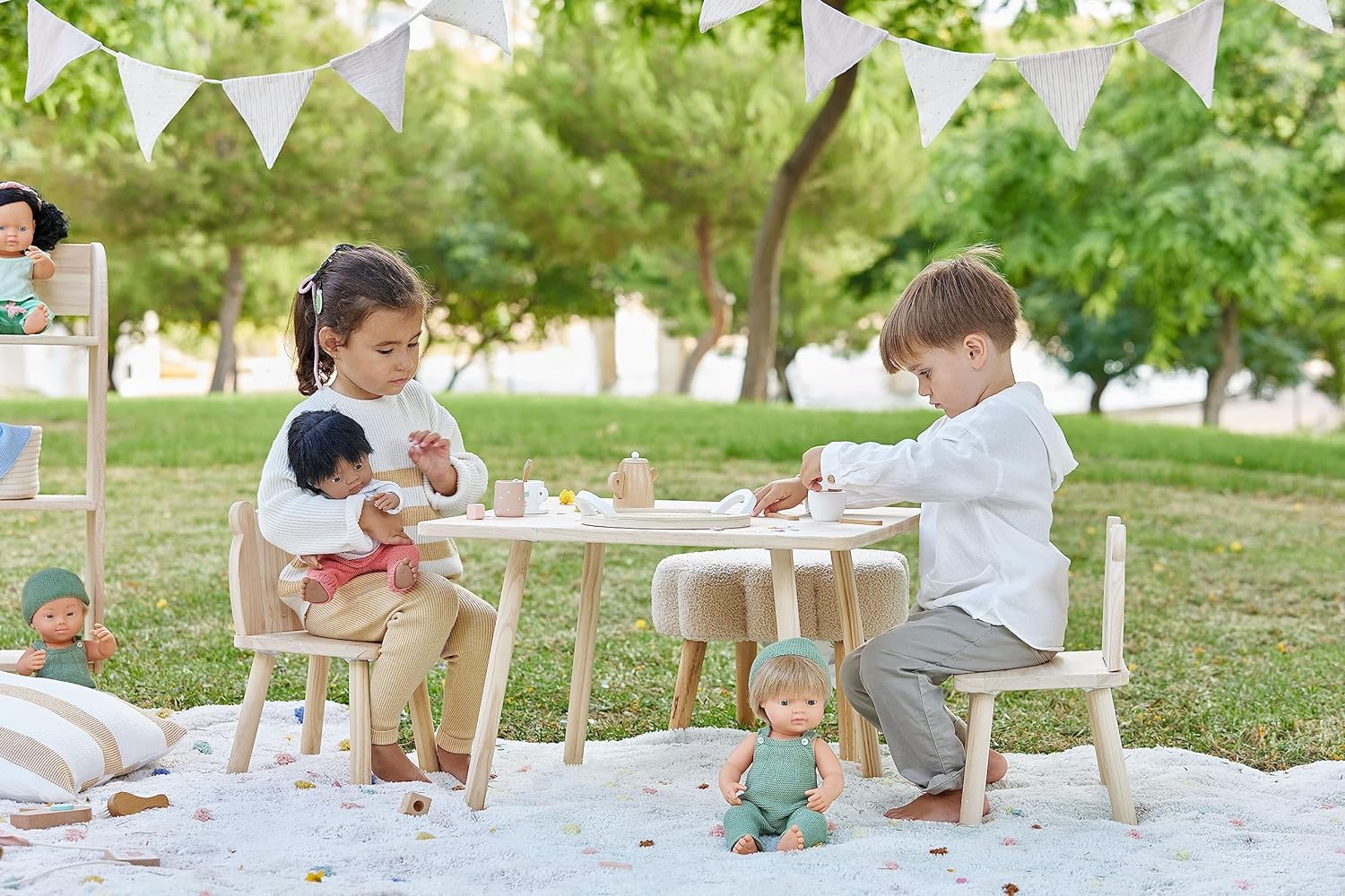 KsmToys Miniland 8.25″ 20cm Soft Body Hispanic Baby Boy Doll with Organic Cotton Clothes BPA-Free Vinyl Anatomically Correct Fully Articulated