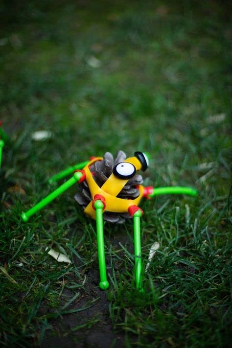 Toyi Builder Fidget Construction Building Toy Creative Colorful Fun Eco-Friendly Play Set 64Pcs