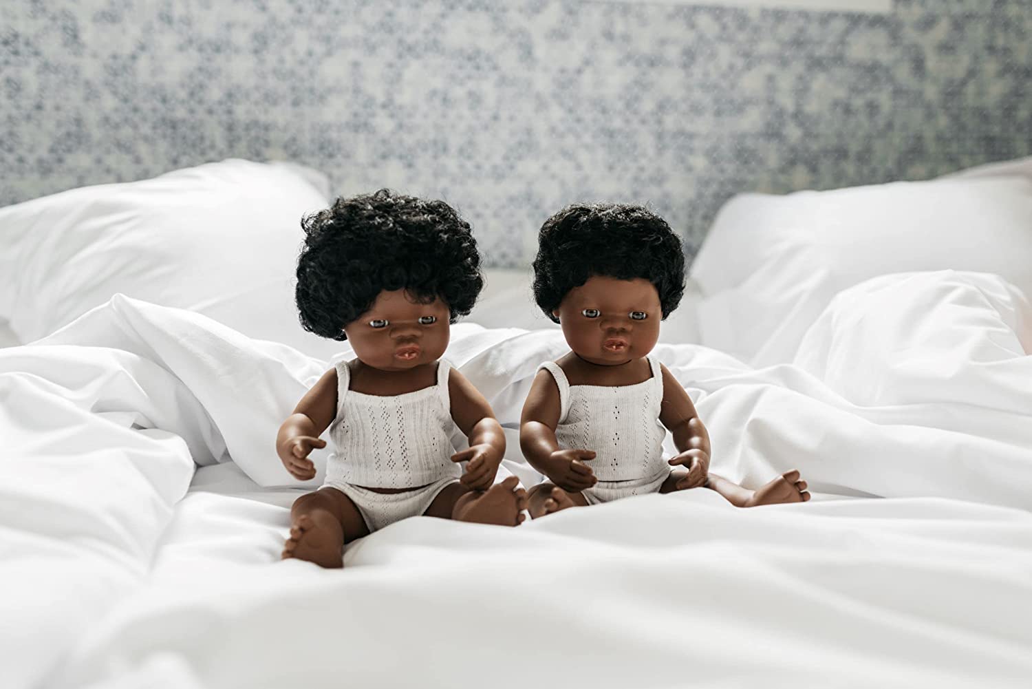 Soft Body Black Hair Baby Doll Boy African Anatomically Correct Fully Articulated Posable in Size of 15"