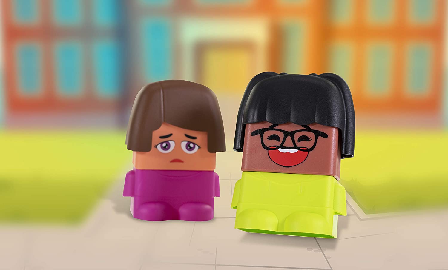 Miniland Emotiblocks, From Ages 2–6 Years, 1-6 Players, Social Awareness,  Emotional Intelligence, Therapy Game, Diversity Play, Understand Facial