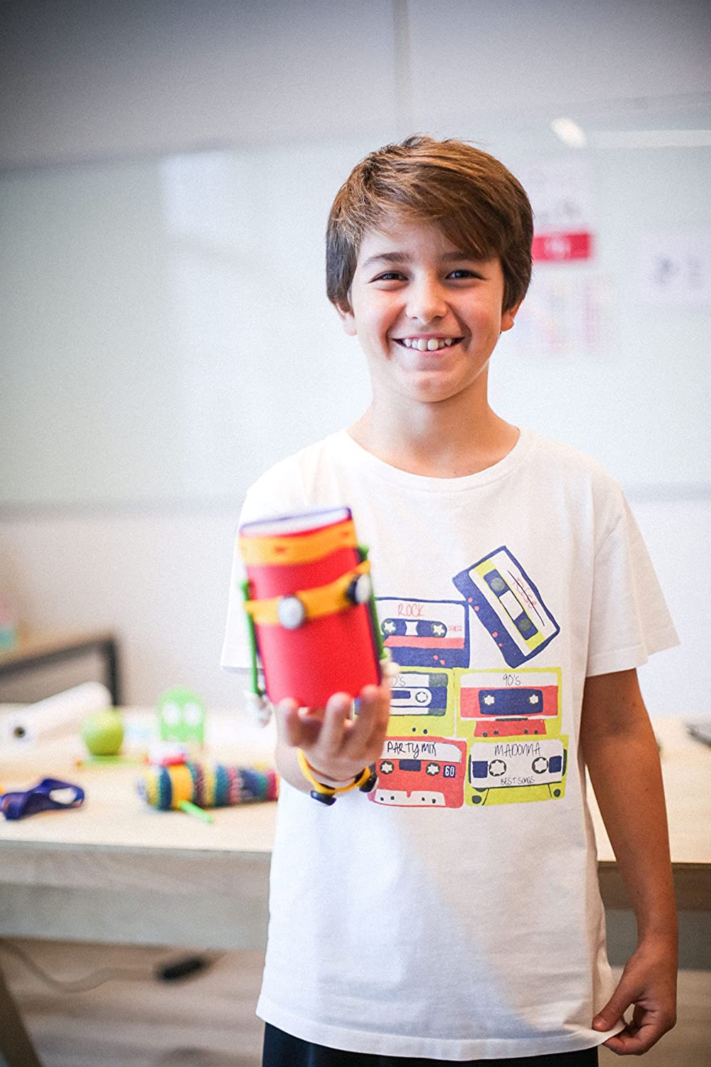 Toyi Builder Fidget Construction Building Toy Creative Colorful Fun Eco-Friendly Play Set 64Pcs