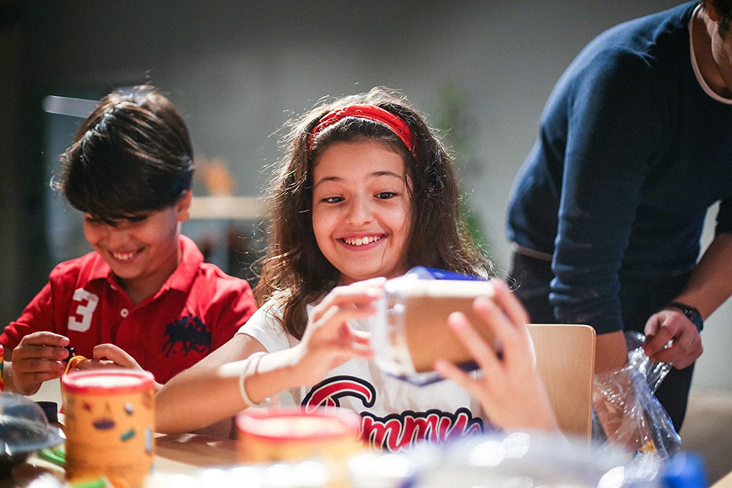 Toyi Builder Fidget Construction Building Toy Creative Colorful Fun Eco-Friendly Play Set 64Pcs